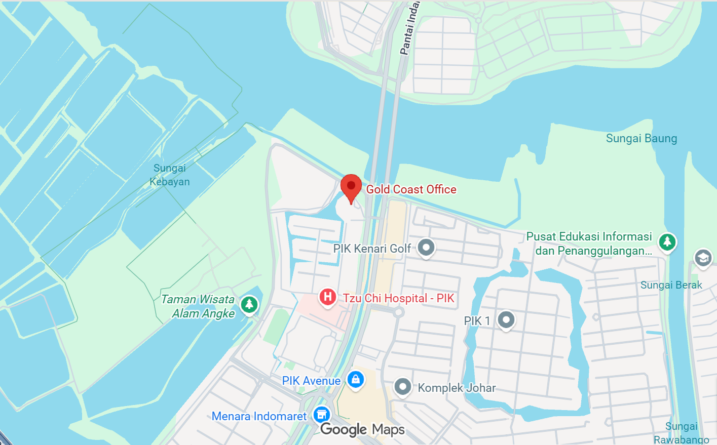 Kawakami Holdings Map Location